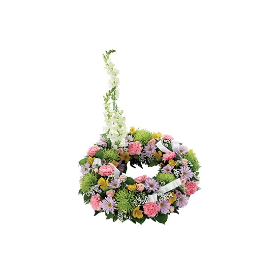 Cremation/Memorial Floral Wreath (BF193-11KL)